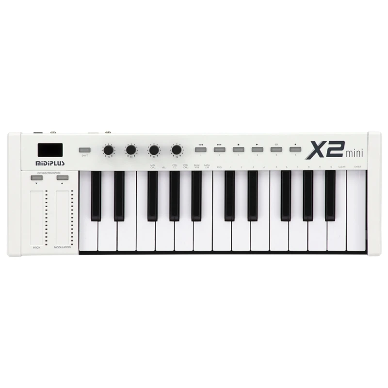Midiplus X2 Mini Keyboard Controller 3', 25 keys white