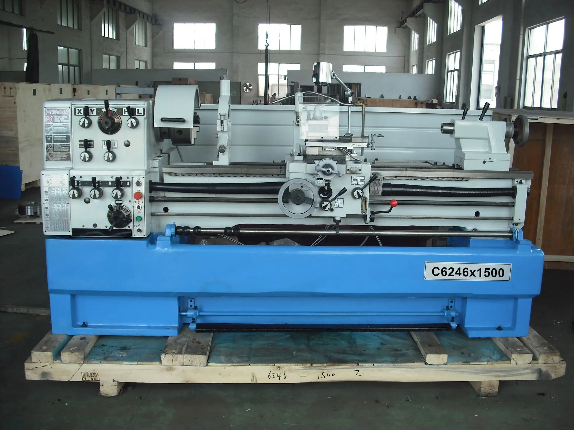 High Precision Parallel Engine Bench Manual Lathe Hine C6246 With CE Standard