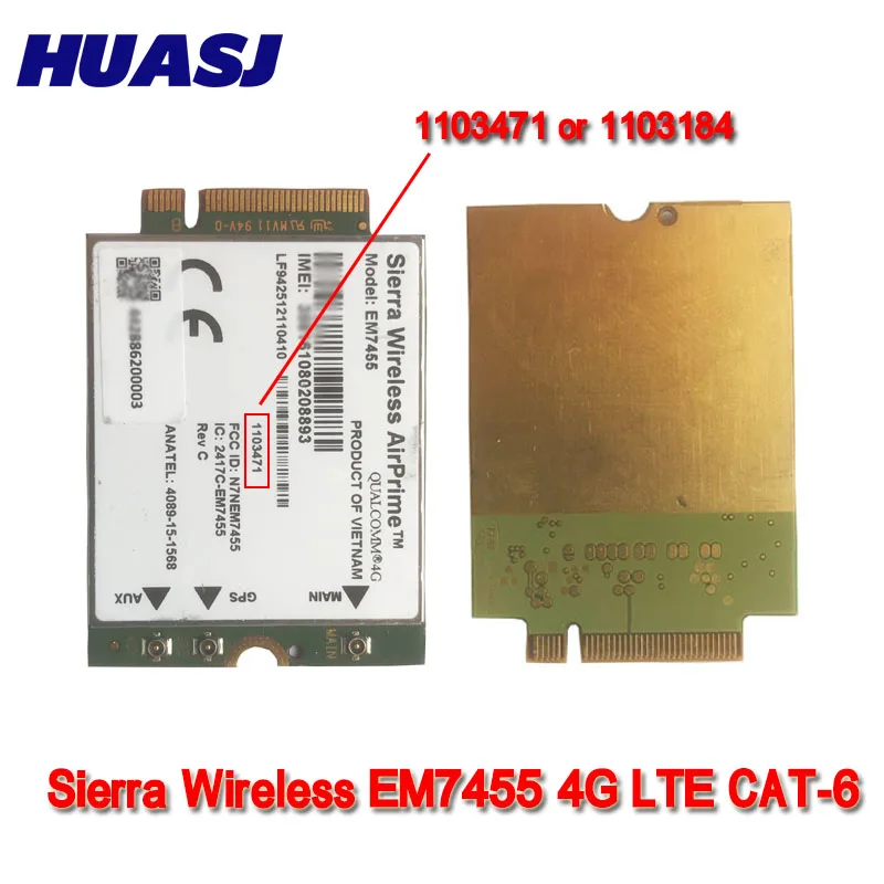 AirPrime EM7455 módulo LTE Cat-6 4G NGFF M2 – comunicaciones móviles tacticas - imagen 2