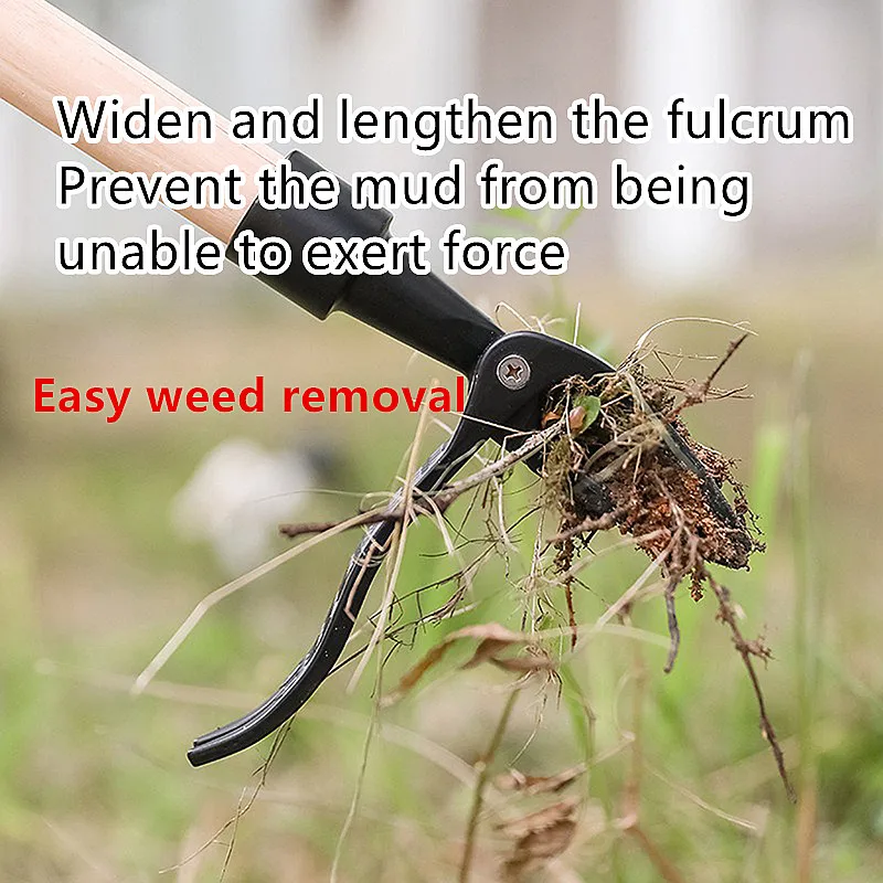 Weeder Stand Up Weed Puller Tool Claw Weeder Root Remover Outdoor Killer Tool with Foot Pedal Outdoor Garden Weed Puller