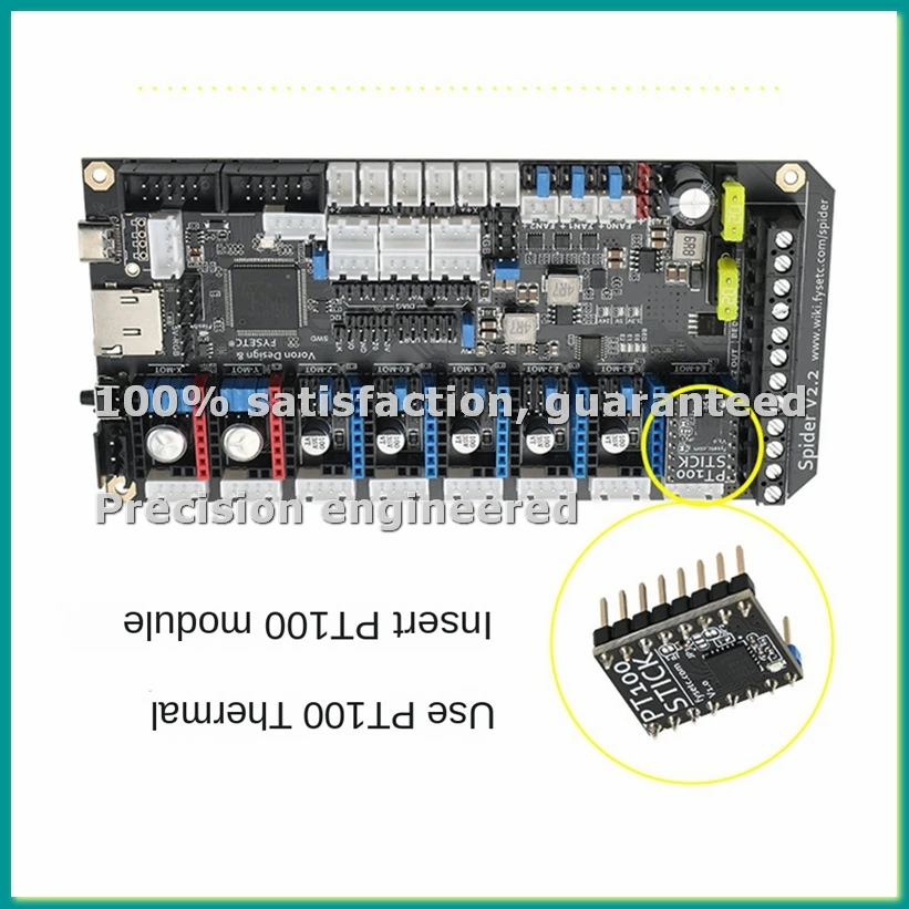 

Spider V3.0 Motherboard 2.4/Switchwire 8-Axis Control Board 3D Printer Part-BCBW