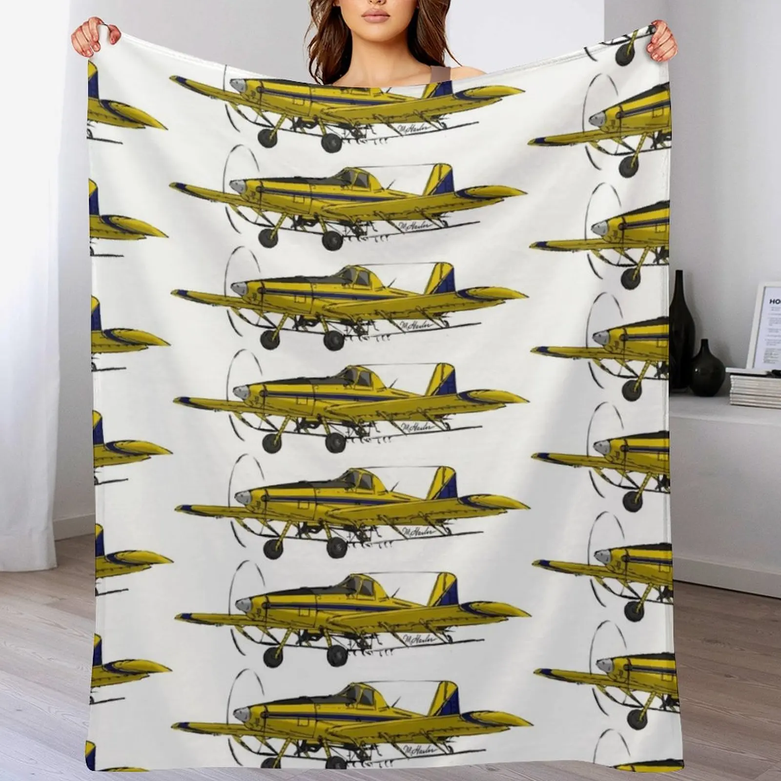 Crop Duster Throw Blanket Stuffeds Giant Sofa Beautifuls Blankets