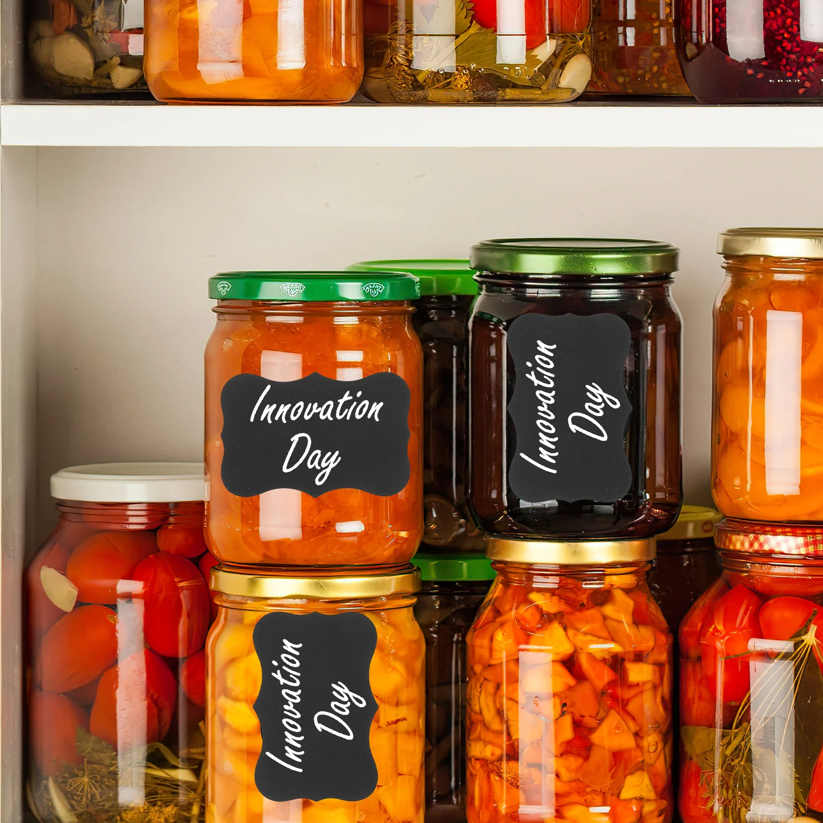 

200Pcs Reusable Chalkboard Stickers Blackboard Labels for Jars Bottles Kitchen Containers Pantry Wedding Party Favors Writable