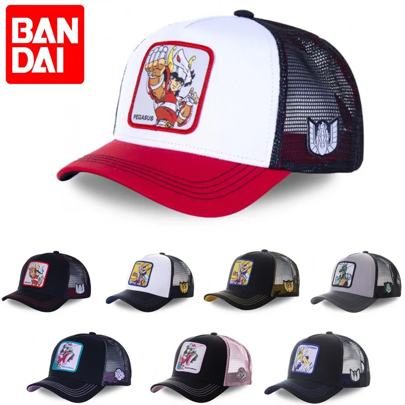 Heißer Saint Seiya Baumwoll-Baseballcap, verstellbar für Herren und Damen, Hip-Hop, niedlicher Anime, verstellbarer Sonnenhut, Outdoor-Sportgeschenke
