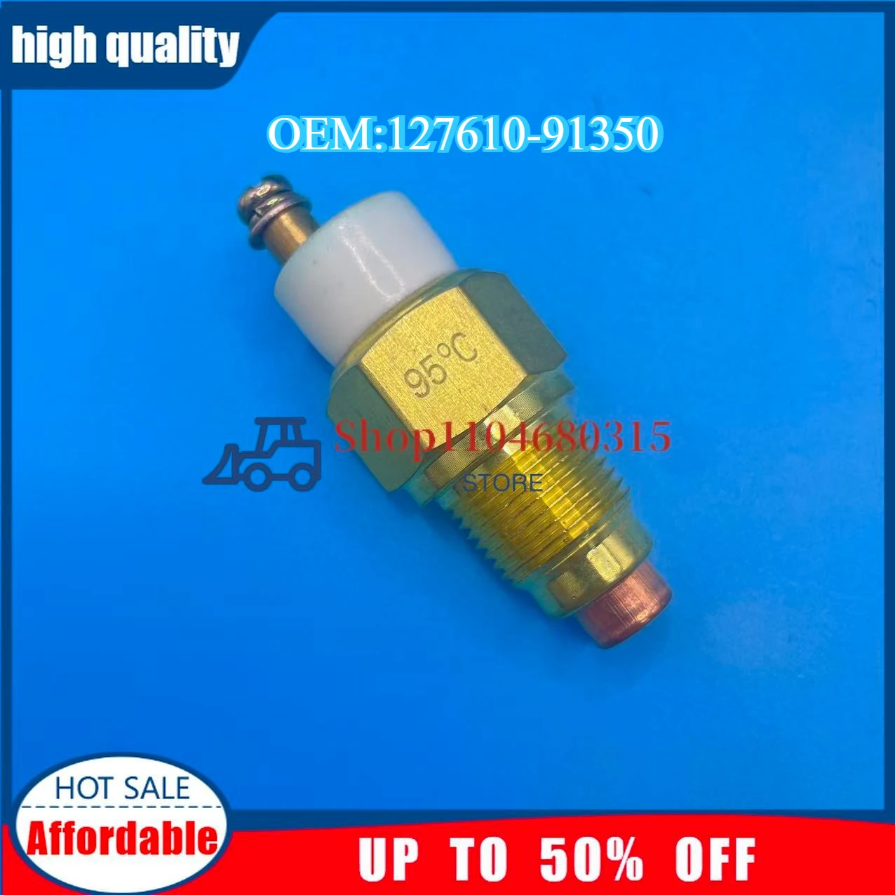 

127610-91350 Датчик температуры для морского встроенного двигателя с водяным охлаждением 2GM 3GM 6LY 2GM20F 3GM30F