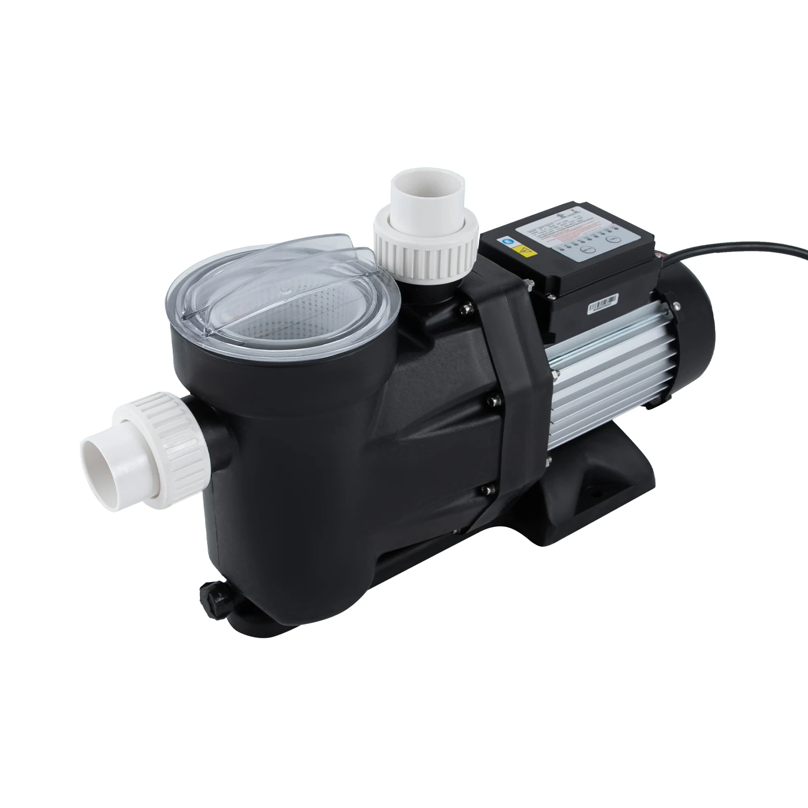 Bomba de piscina con motor de 1,5 CV, 1100 vatios, flujo de 422,68 qt/min, elevación de 52,49 pies, temporizador de 24 horas, fácil operación, ideal para el hogar y el pequeño