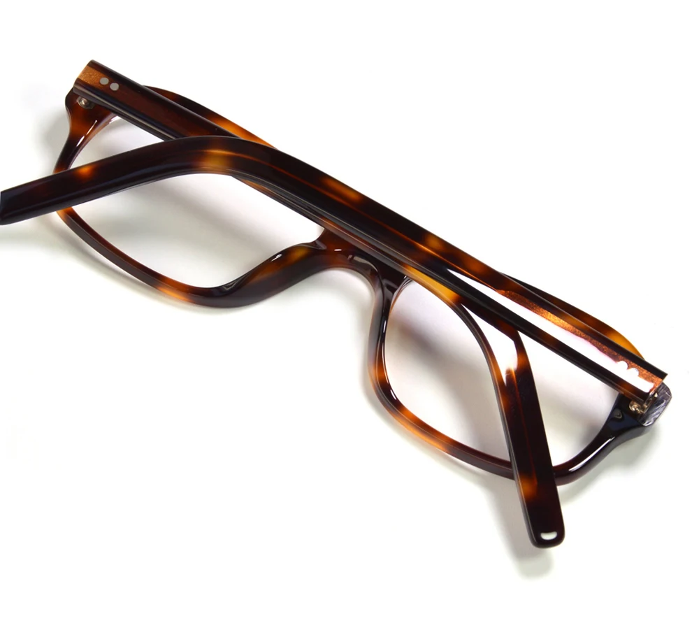 Kingmen Brillengestell für Männer Agent Eggsy Cosplay Brillenbrille Retro Rechteckige handgemachte Acetat verschreibungspflichtige Brille – Detail 11