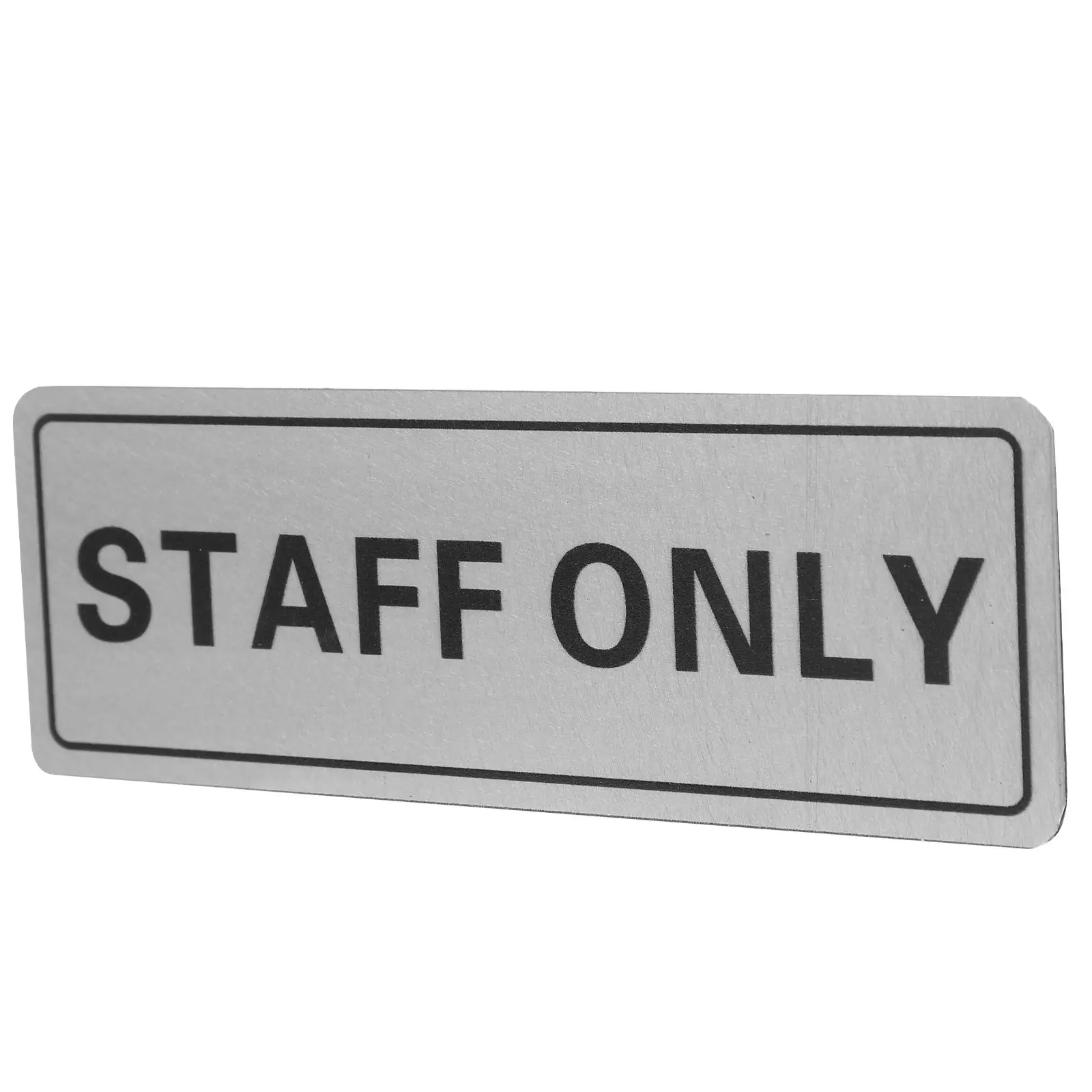 Front Door Staff Only Sign Public Store Staff Only Sign Staff Only Sign Decor Door Staff Only Plate Door Plate For Store Employe