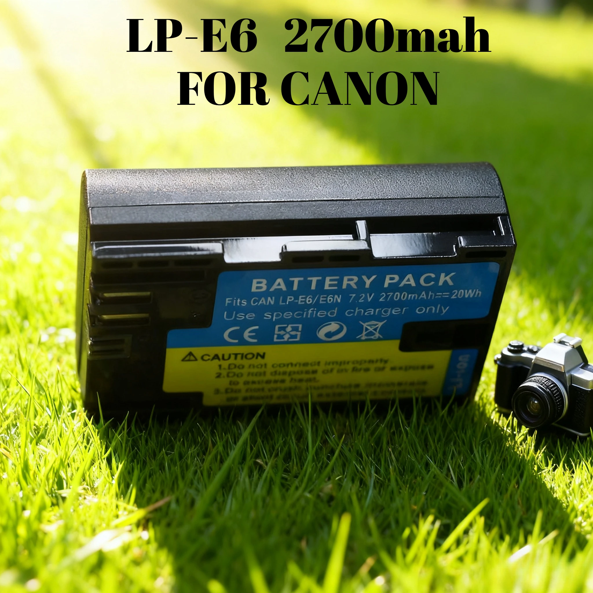 For Canon LP-E6 LP-… - image