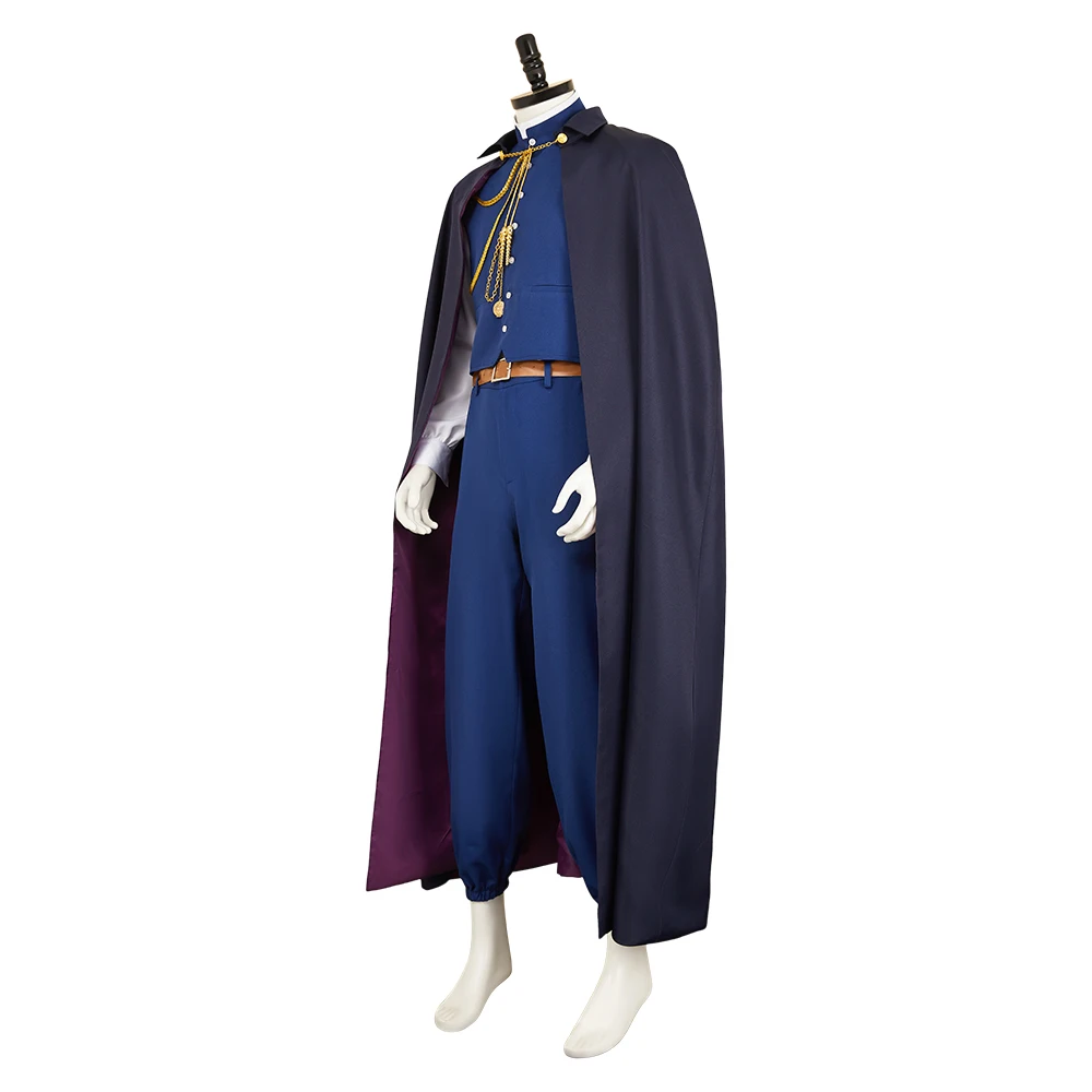 Fantasia Bababa Vampire Mori Ranmaru Cosplay Men Costume Disguise Uniform Cloak Roleplay Outfits Halloween Carnival Costumes