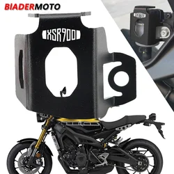 Motorcycle CNC Accessories Fit for YAMAHA XSR900 xsr 900 2019 2020 2021 2022 Rear Brake Fluid Reservoir Guard Cover Protector