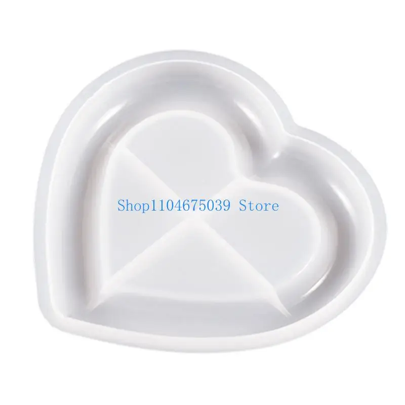 

5asd Jewelry Stationery Flower Cloud Plate Resh Mold Heart Dish Epoxy Mold