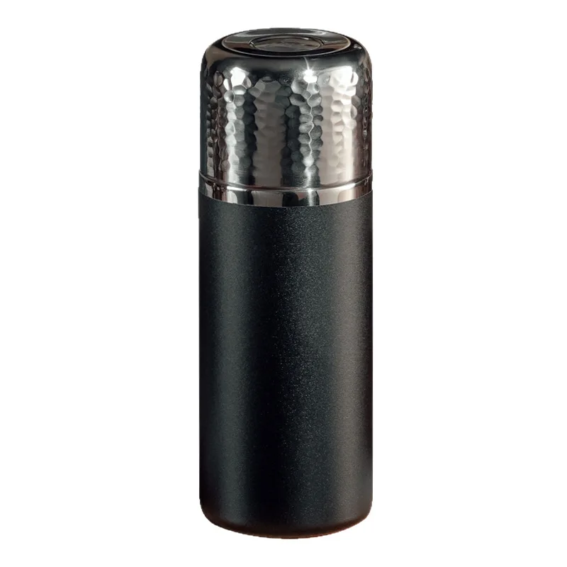 

Uncoated ceramic inner tank thermos cup with filter, compact and portable, water cup for business trips, student cup