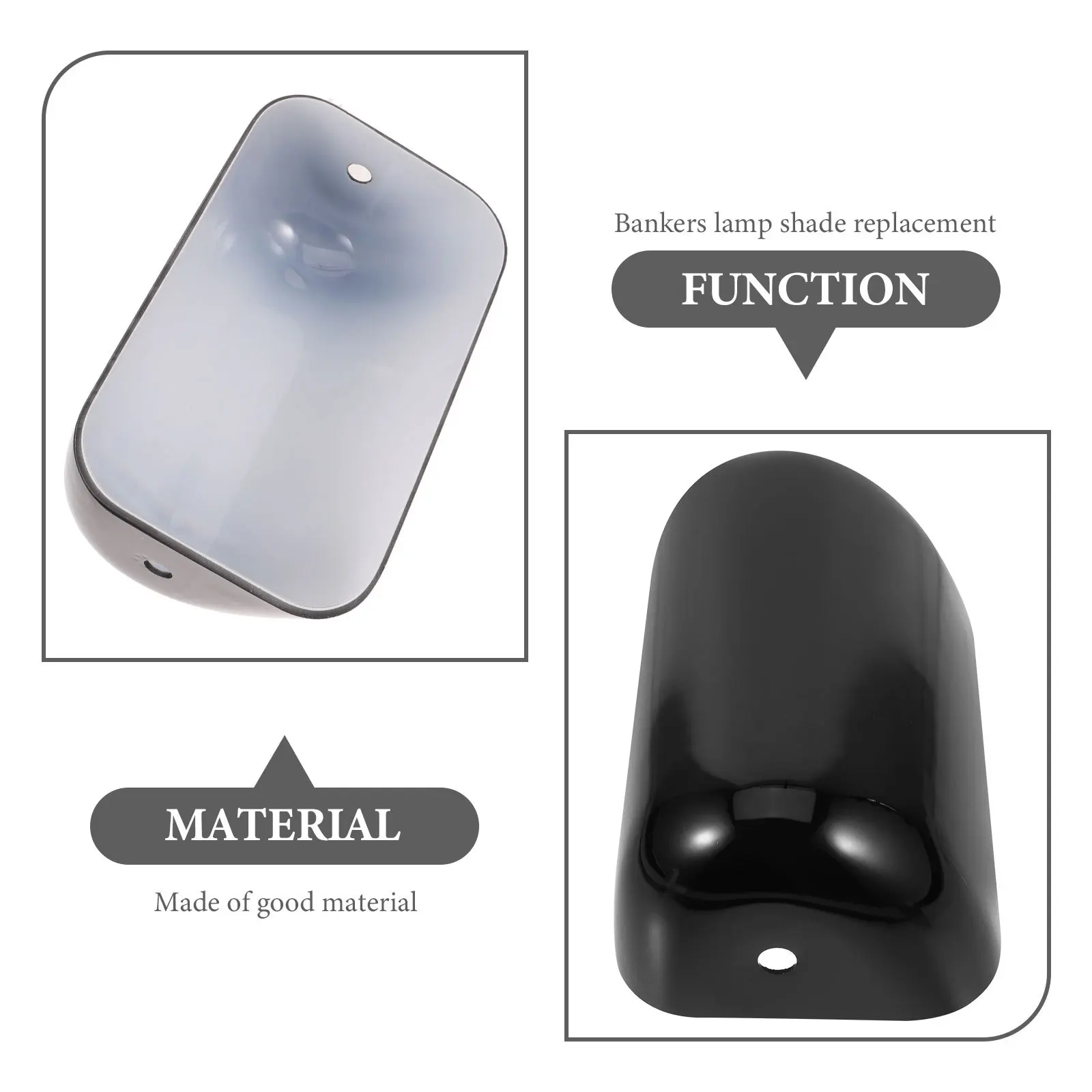 

Vintage Bankers Glass Lampshade Desk Lamp Cover Replacement Table Lamp Shade Retro Decorative Lighting Glass Bankers Lampshade