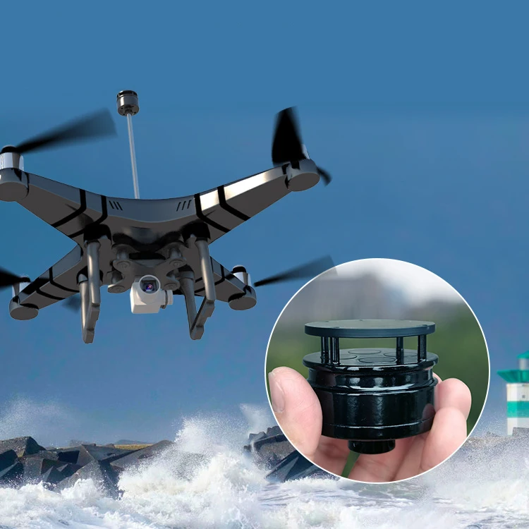 

2026 Lightweight and Low Wind Resistance 0-60m/S Uav-Specific Wind Speed and Direction Sensor