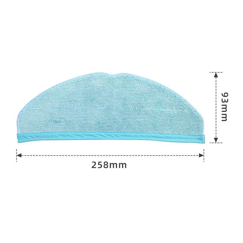 Accessories For Cecotec Conga 8090 9090 Robotic Vacuum Cleaner Part Microfiber Cloth Rag Replacement Spare Parts Mop Cloths