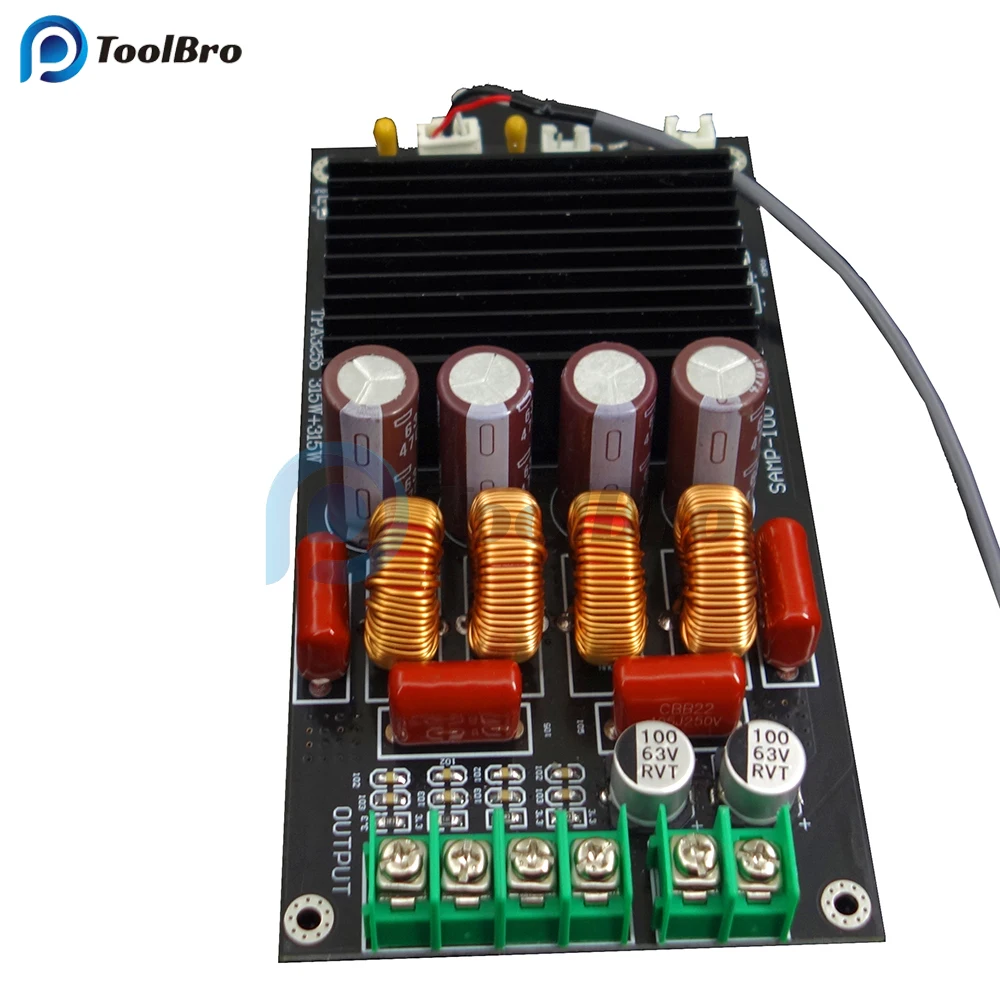 600W TPA3255 Digital HiFi Power Amplifier Board Dual Channel Class D Audio Amp for Car Karaoke Smart Home Theater Subwoofer