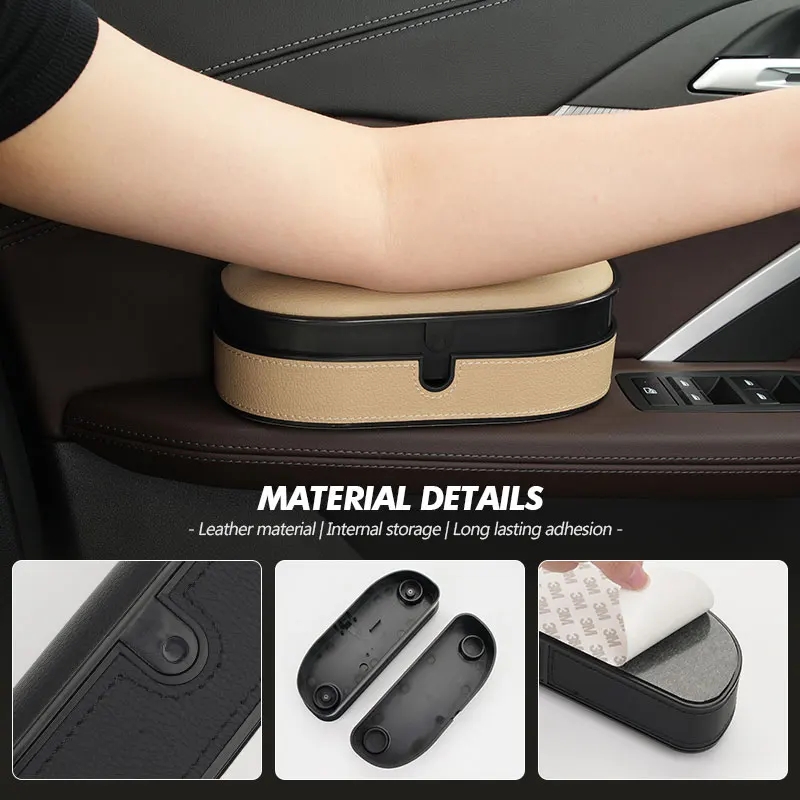 Car Left Right Door Armrest Adjustable Height Elbow Rest Box For KIA gt gtline Xline ceed Forte RIO STINGER Seltos K3 K4 view 2