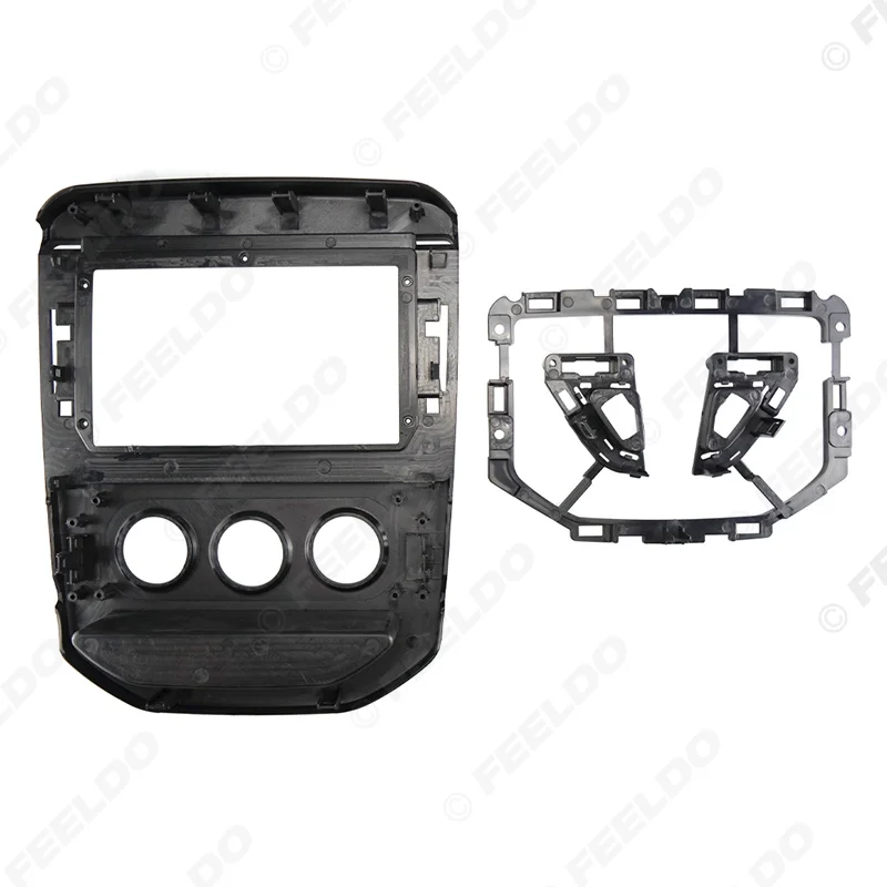 FEELDO Car 2Din Audio Face Plate Fascia Frame For Baojun 530 10.1