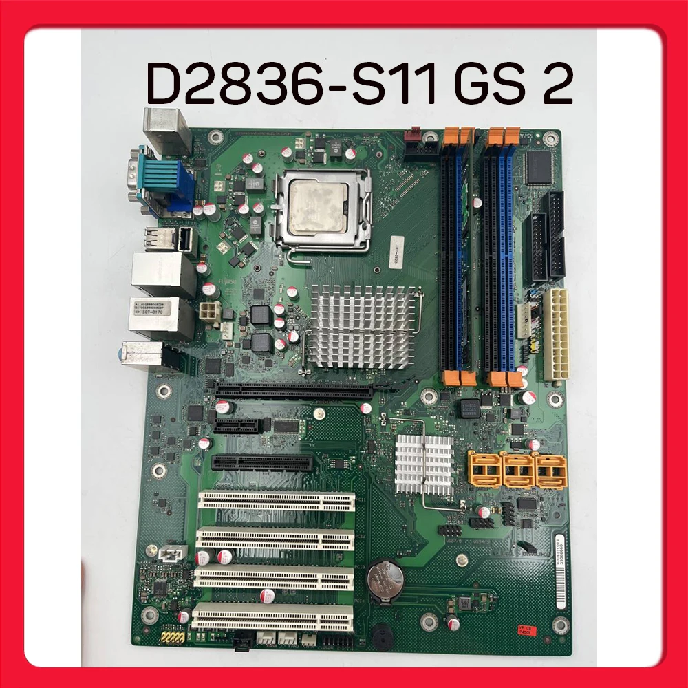 For Fujitsu Industrial Control Motherboard D2836-S11 GS 2