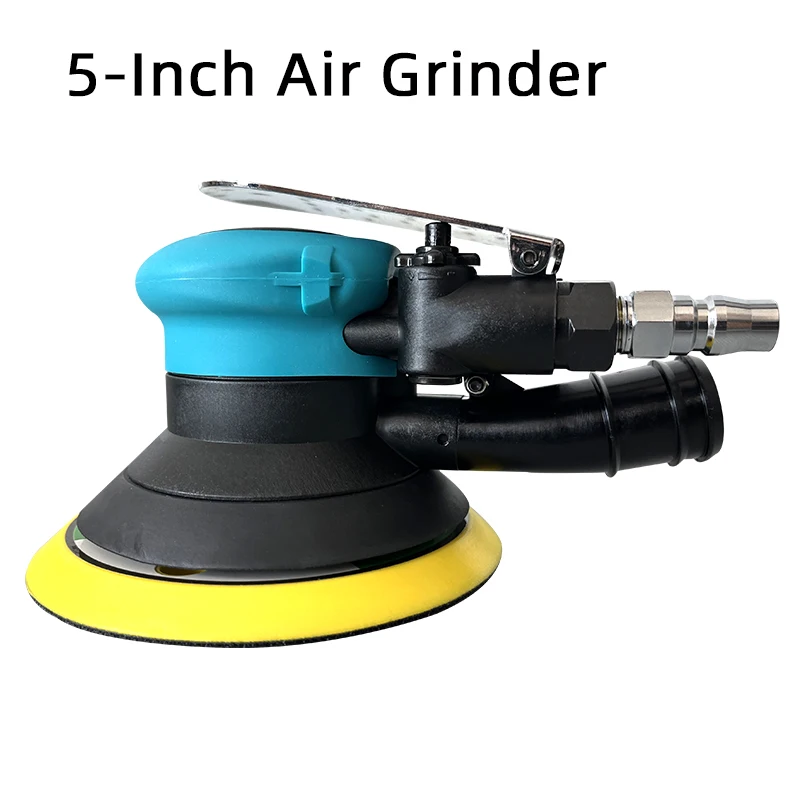 

5-Inch Air Grinder, Pneumatic Sander, Chassis Diameter 125mm, For Automotive Repair, Woodworking Polishing And Sanding