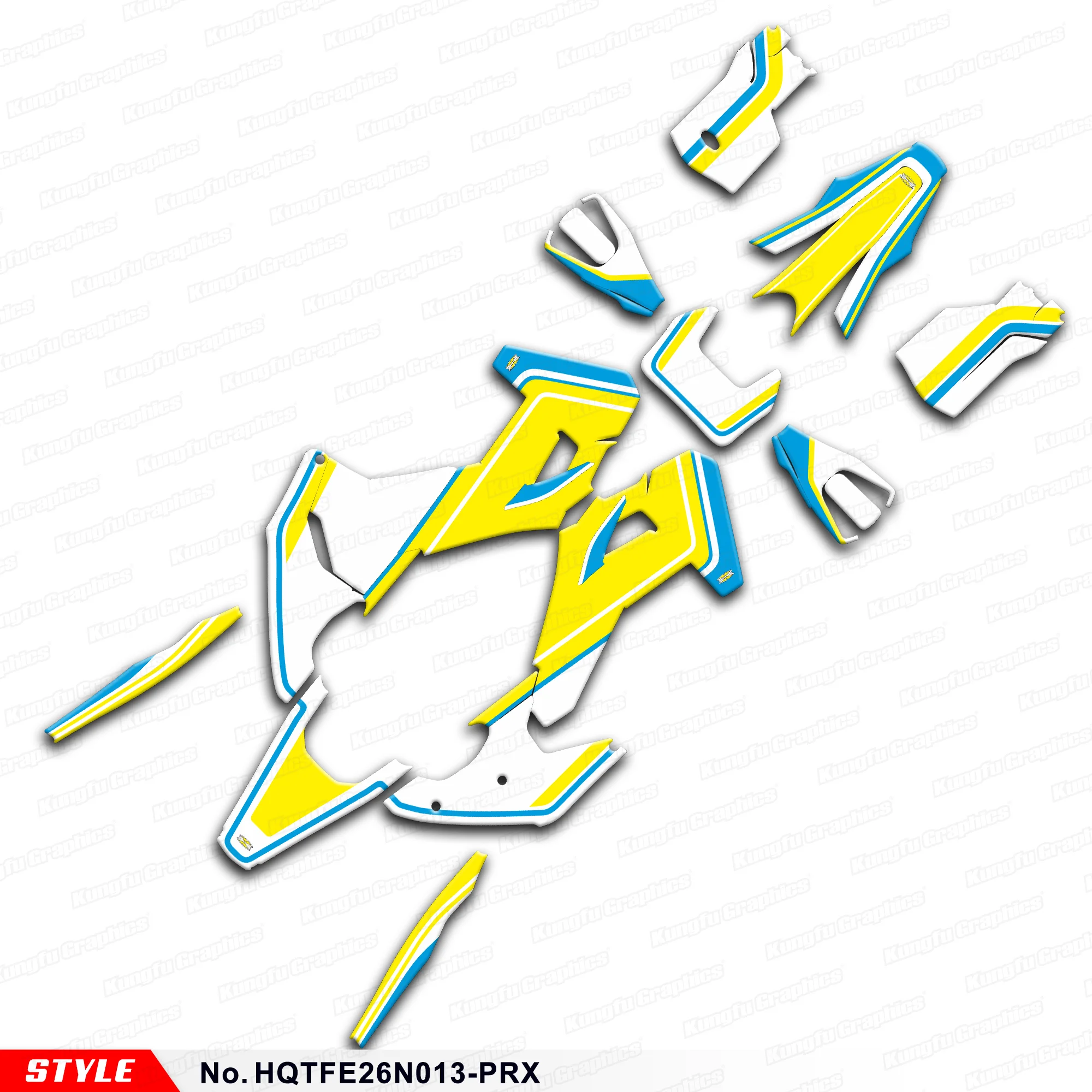 

Комплект графических наклеек JY RACING для мотоциклов Husqvarna TE 125 250 300 300pro FE 350s 350pro 450 501s 2026: оклейка, декор