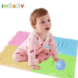 16 PCS/SET Toddler Floor Mat Puzzle Children's Foldable Massage Orthopedic Cushion for Children Prevention Flat Feet Nursery Pad