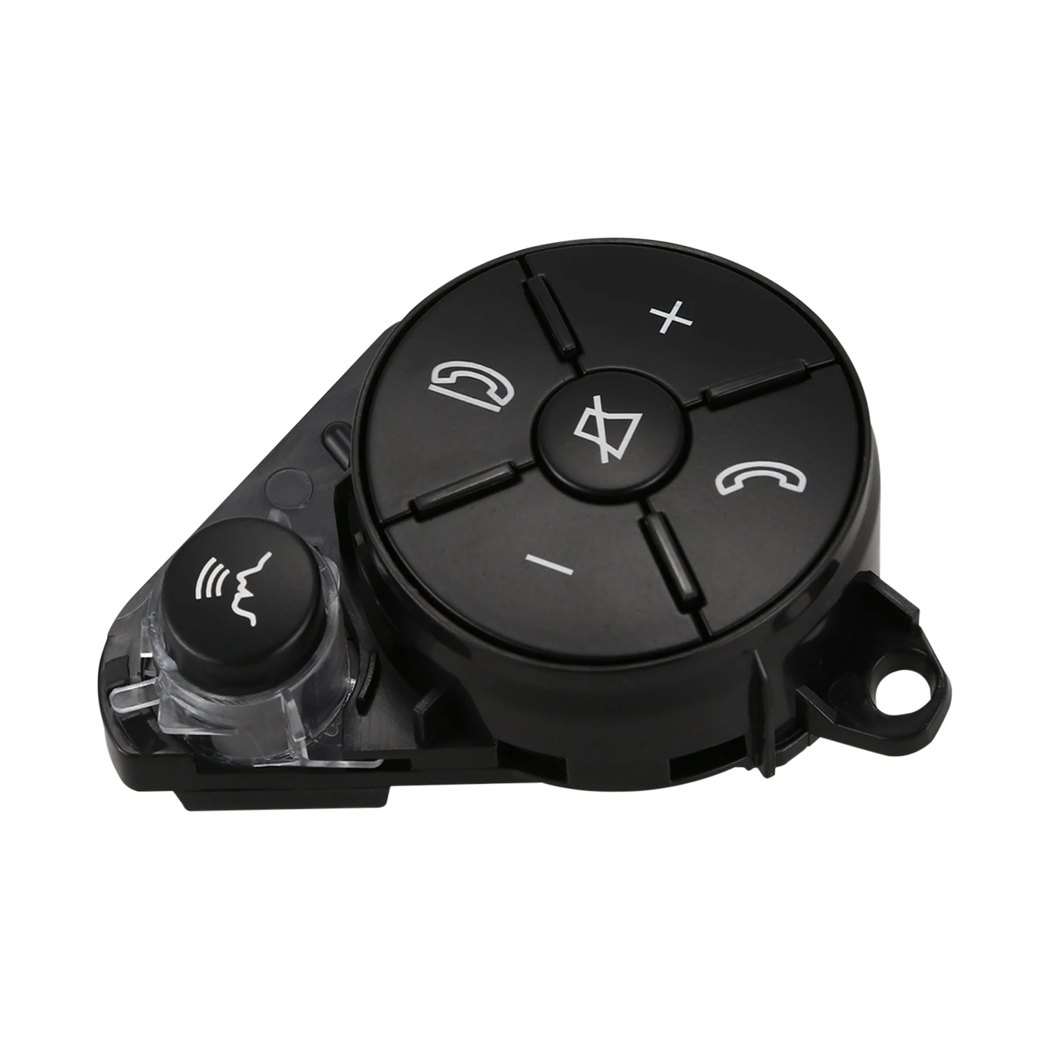 【 Store!!】 Left+Right Car Inner Part Steering Wheel Worn Button Cover Switch For Mercedes For Benz W204 W212 C200 E260 E320