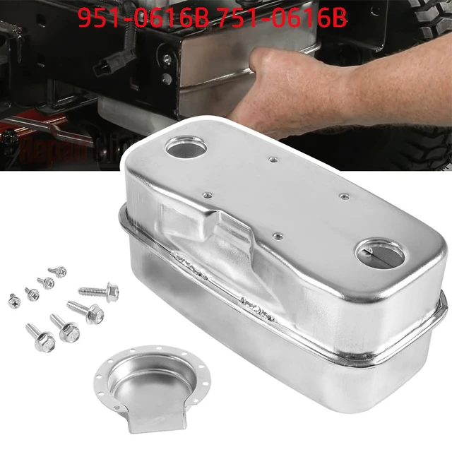 Mtd yard machine muffler outlet