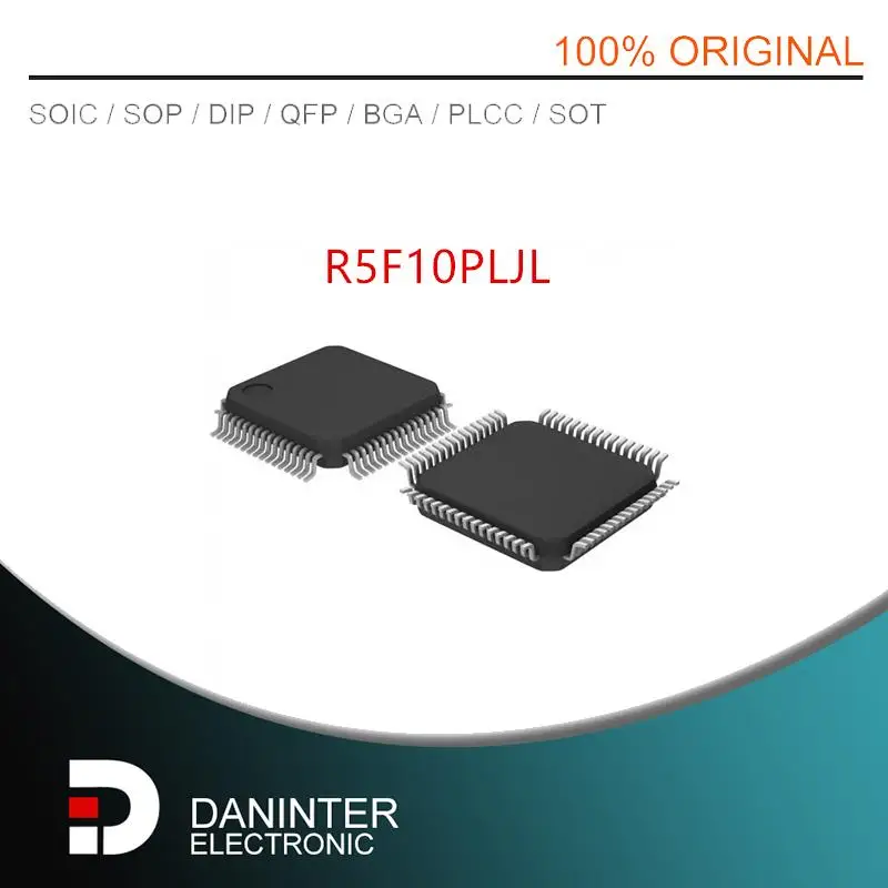 R5F10 R5F10PLJL R5F10PLJL FB استيراد جديد LQFP64 2 قطعة/الوحدة