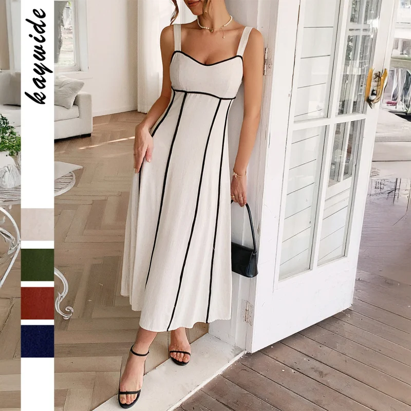 

Vacation Casual Style Strap Dress Women'S Wear