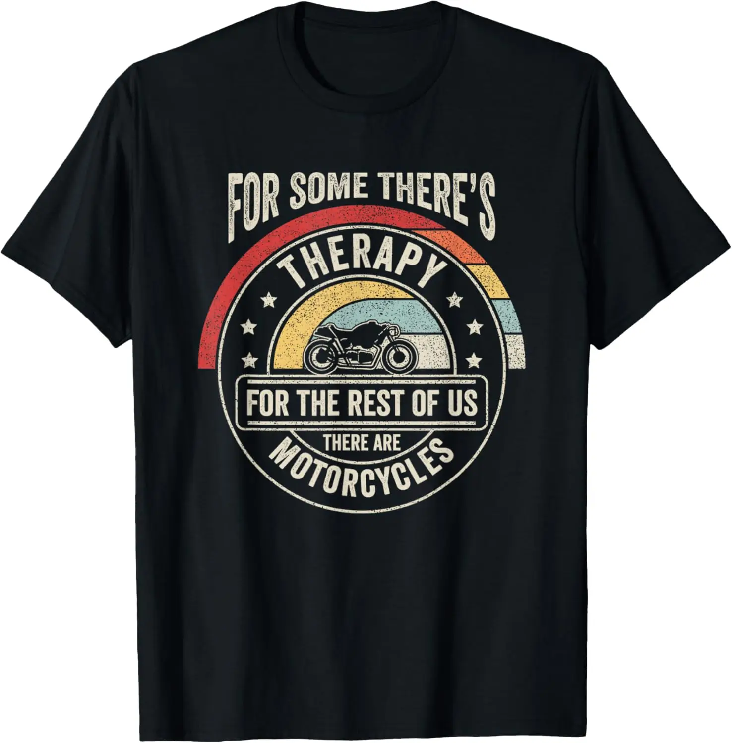 Vintage Retro ตลกรถจักรยานยนต์ Rider Therapy Biker ของขวัญเสื้อยืด