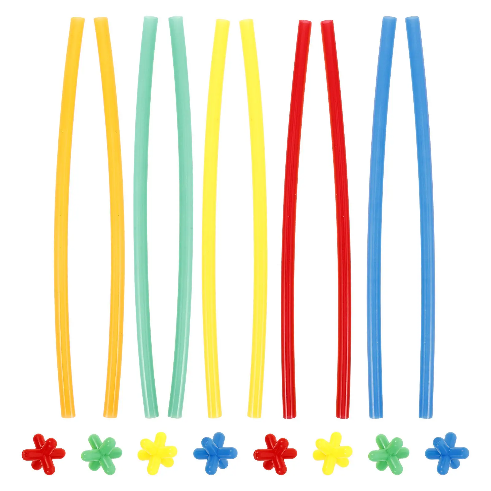 1Set Soft Flexible Pipe Connecting Set for Kids Educational Play Enhances Creativity Hand Eye Coordination Cognitive Skills