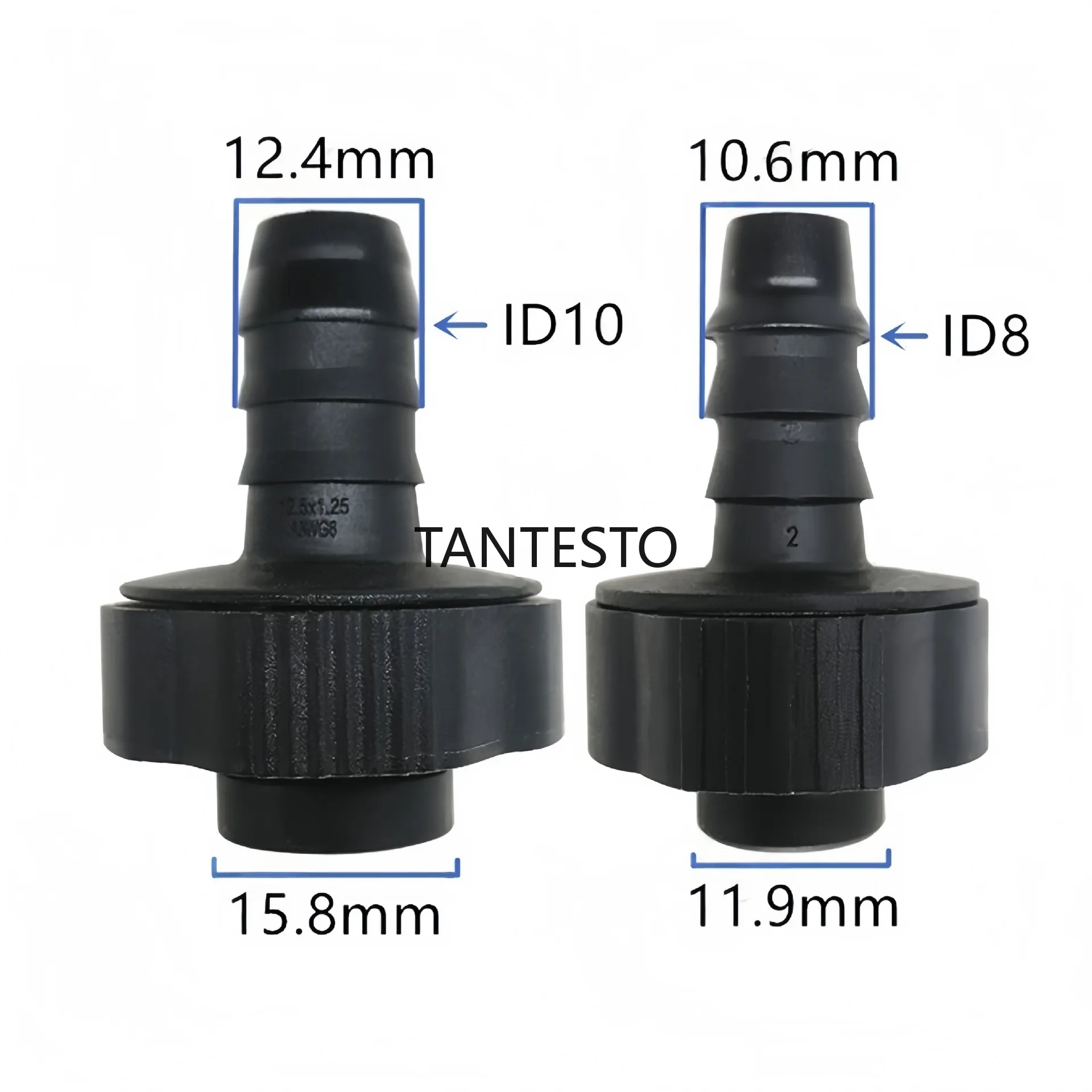 

11.9-ID8 15.8-ID10 Oil Pipe Connector For Delonghi Truck Fuel Line Quick Connect Connector Fuel Line Connect Joint