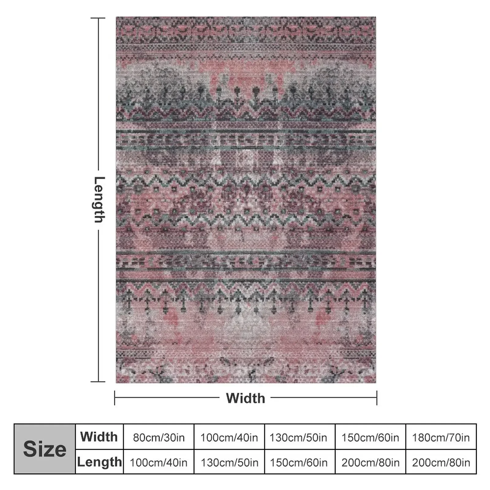 New Heritage Bohemian Design Throw Blanket warm winter blankets ands Soft Plaid for babies Blankets