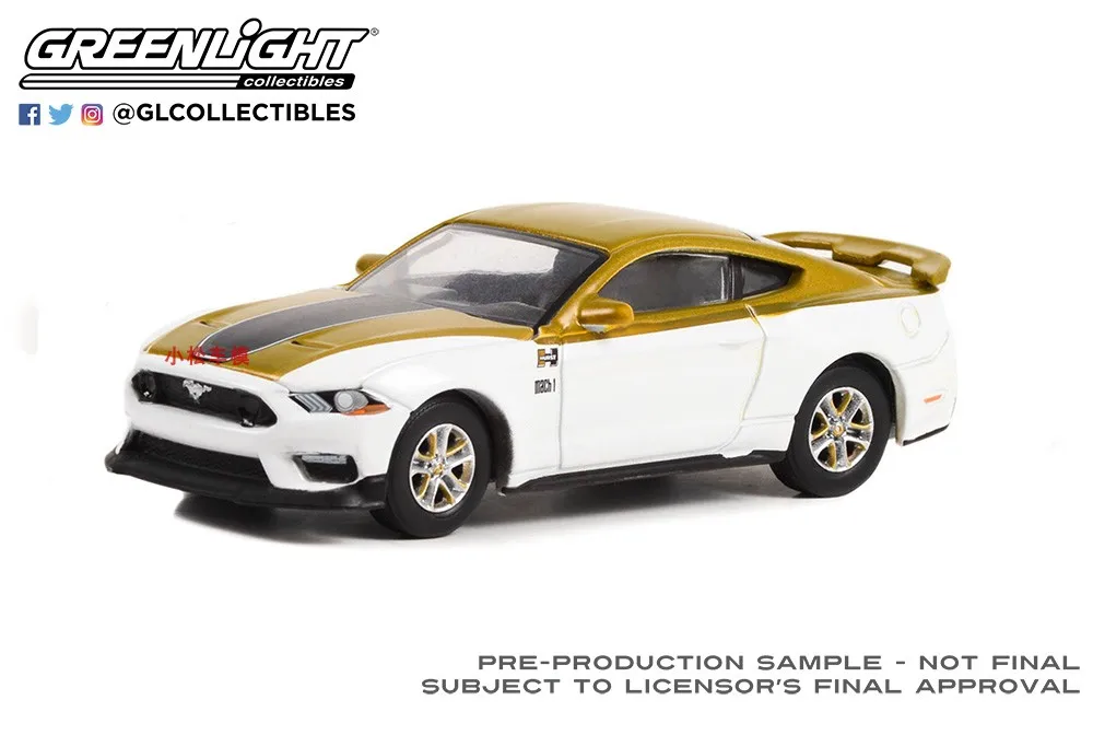 

1: 64 2021 Ford Mustang Mach 1 — коллекционные предметы продвинутых моделей автомобилей Hurst Performance