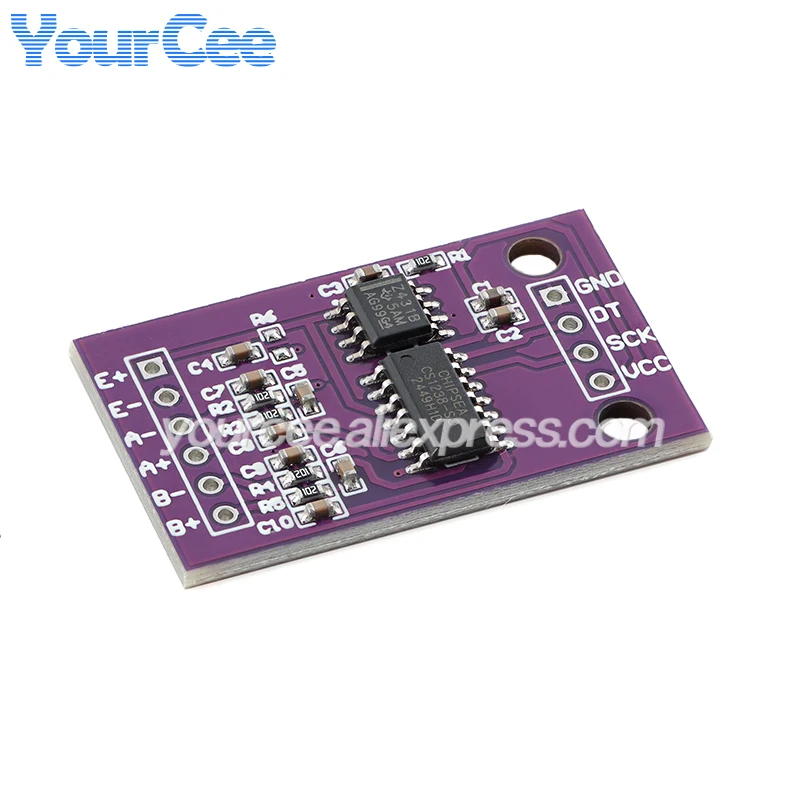 5pcs/1pc 24-bit Analog to Digital Conversion ADC Module CS1237 single CS1238 Double Channel load cell on-board TL431 chip