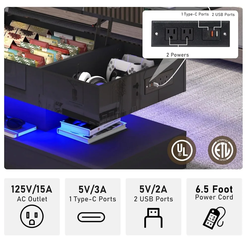 Thumbnail 3 - #11 Latest Lift Top Coffee Tables Offers