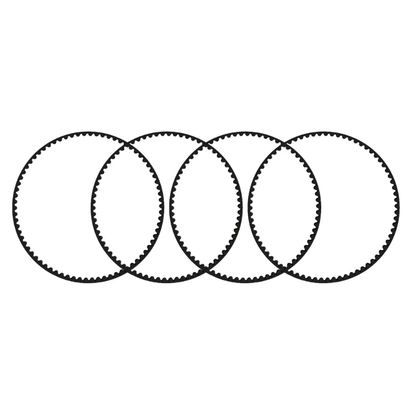 

2/4Pcs Vacuum Belts Replacement Vacuum Rubber Belt for 3M180 3M186 3M198 3M201 3M207 3M210 Floor Cleaning Dropshipping