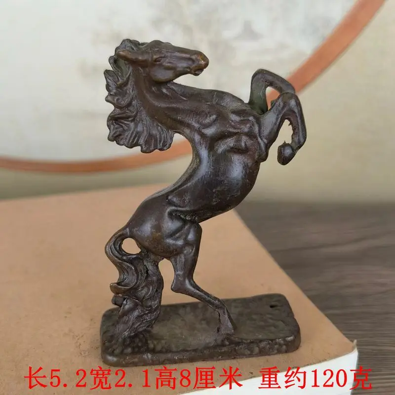 Wholesale Two Pieces Price Style Solid Chinese Tang Horse Tang Horse War Horse Steed Twelve Zodiac Horse Tea Ornaments Pen Holde