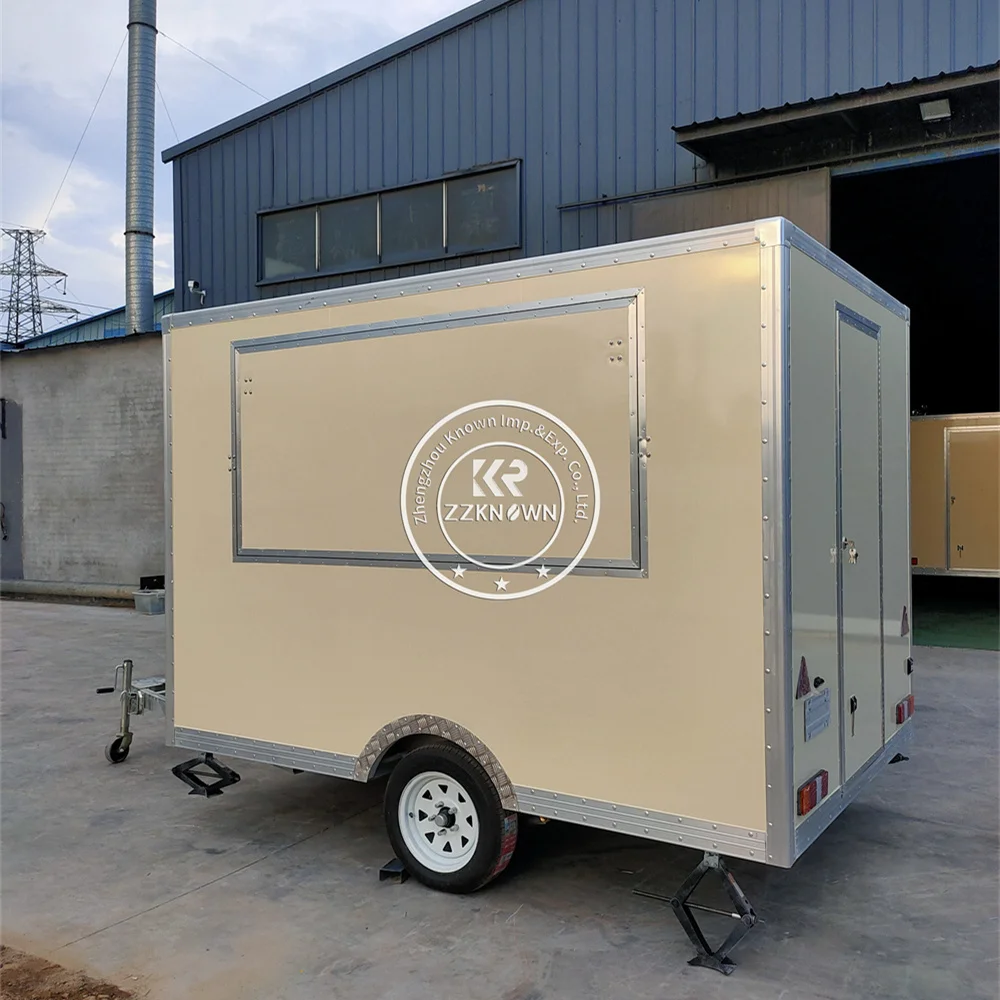 

Mobile Catering Trailer Food Trailer With Full Kitchen Equipments Mobile Kitchen Pizza Ice Cream Food Truck Fully Equipped