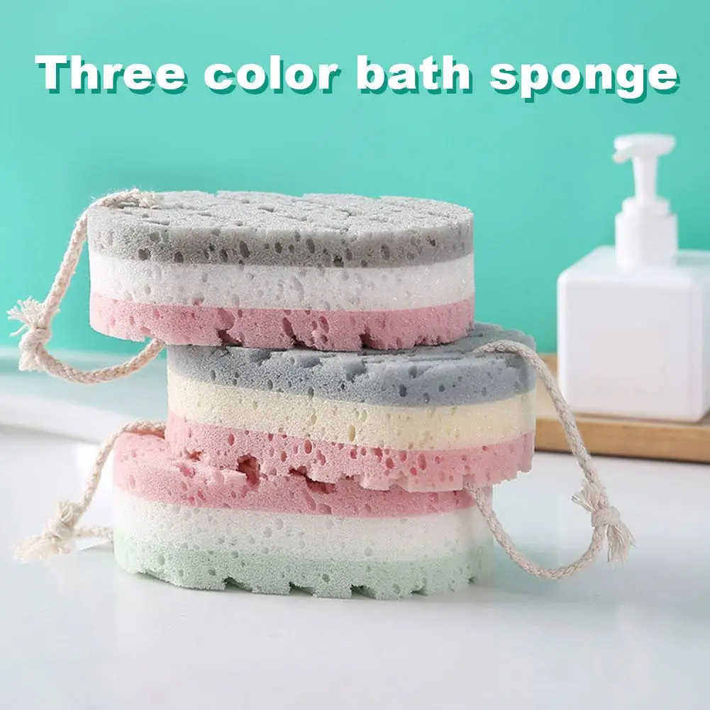 

Sponge Bath Ball Shower Rub For Whole Body Exfoliation Massage Brush Scrubber Sponge Brush Bathroom Bath Accessories Z8X2