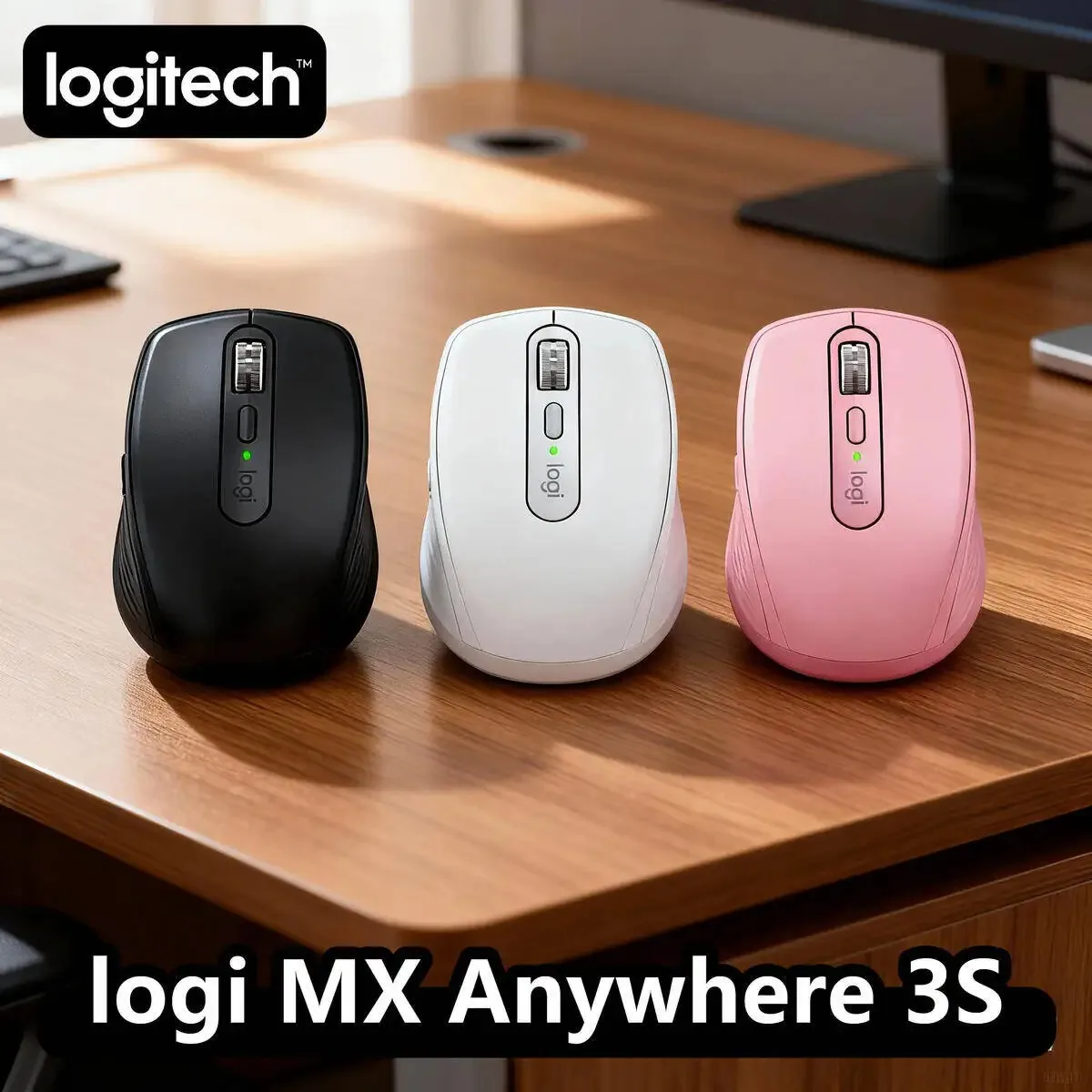 

Logitech MX3S Ergonomic Office Mouse 8000 DPI Silent Click Multi-Device Flow Transfer OriginalGenuine product