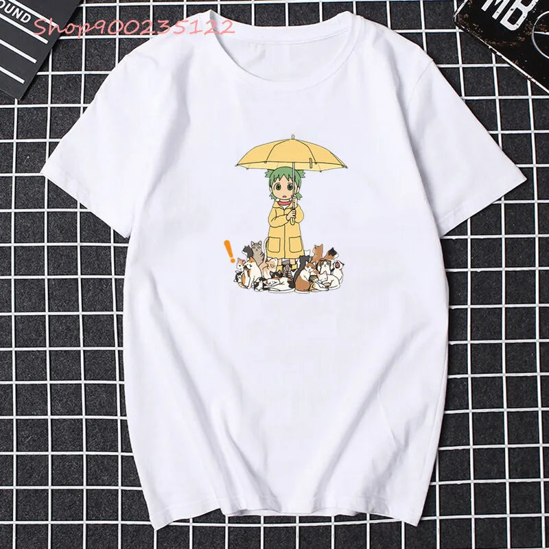 Japanese anime Yotsuba Koiwai T-Shirt Women Print Funny women's tshirts Unisex Summer tops fashion Graphic T Shirt Harajuku Tees