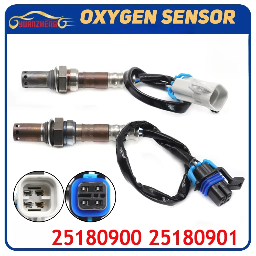 

Car Downstream & Upstream Air Fuel Ratio Lambda O2 Oxygen Sensor 25180900 25180901 For Chevrolet Spark 1.2L 2013 2014 2015