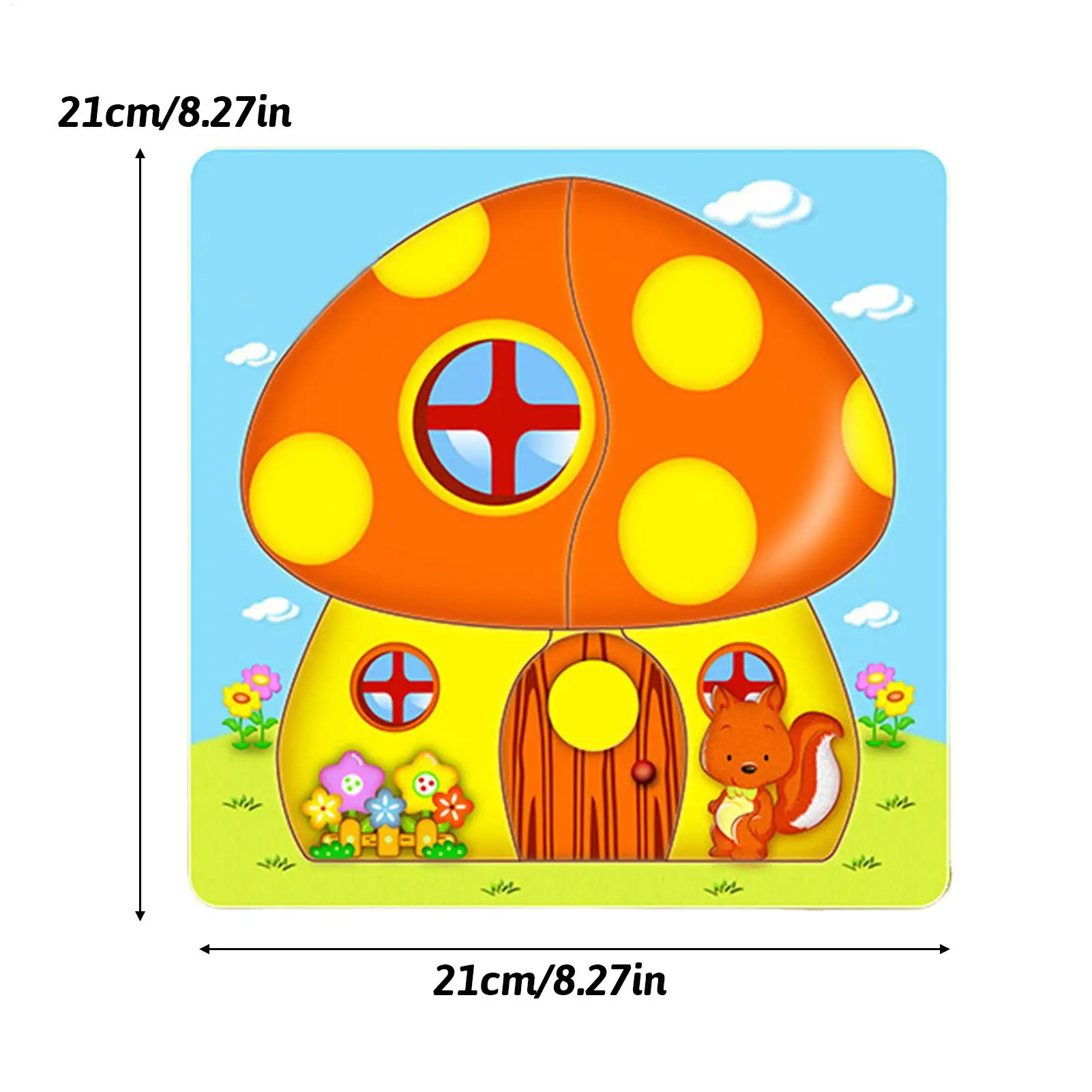ألغاز خشبية للأطفال ألعاب تعليمية على شكل حيوانات خشبية لمرحلة ما قبل المدرسة ألغاز الصور المقطوعة للأطفال والبنات والسفر المنزلي والمدرسة المنزلية #6