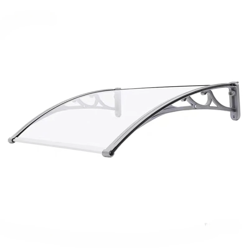 

Thickened Plastic Steel Awning for Eaves Modern Waterproof and Sunscreen Awnings Light Luxury Multifunctional Awning for Hotel