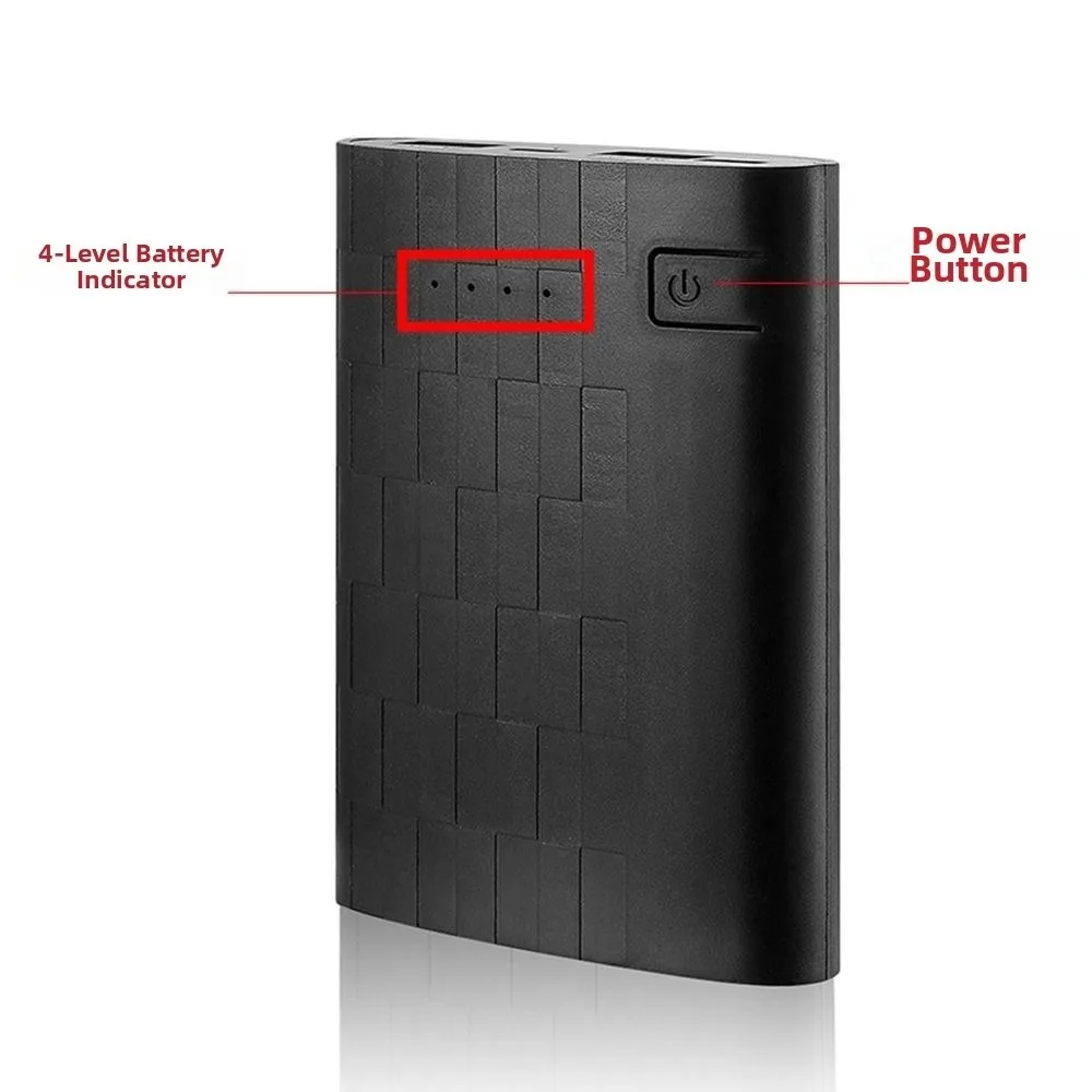 New Solder-Free 18650 Battery Box Case Plastic DIY Electronics Charging Case Detachable Power Bank Charger Shell