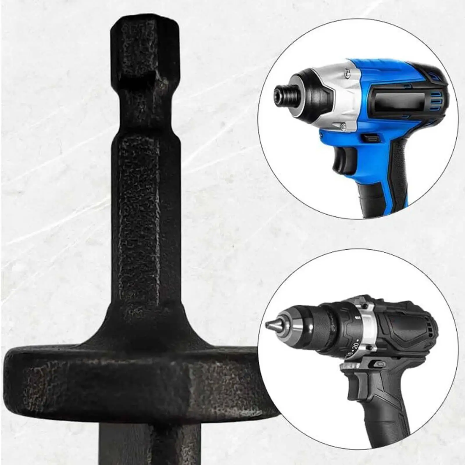 

Air Conditioner Copper Pipe Expander 1/4'' 3/8'' 1/2'' 5/8'' 3/4'' 7/8'' Portable Repairing Tools Electric Pipe Expanding Head