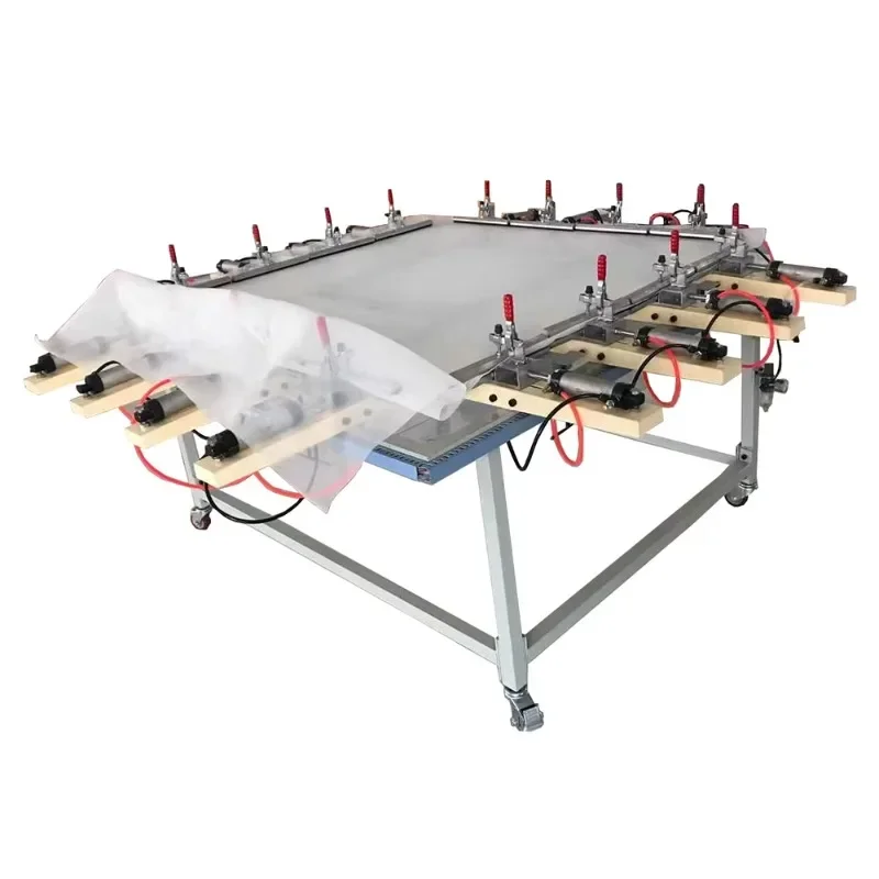 【Best-selling】4 Manual Hand Diy Screen Printing Mesh Stretcher Stretching Machine